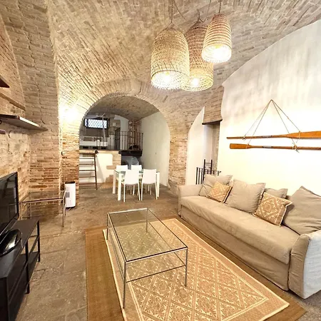 Kalma Arched Loft - Unique Brick Vault In Heart 公寓 *